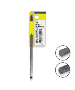 BONDHUS 5/32″ Ball End Hex Long Allen Key BriteGuard Finish 16909