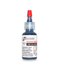 BONDHUS Screw Grab Friction Drops 15ml. Removes Or Tightens Stripped Screws 94205