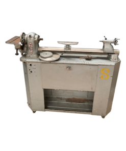 Myford ML8 wood turning lathe with cabinet attachments motor accessories