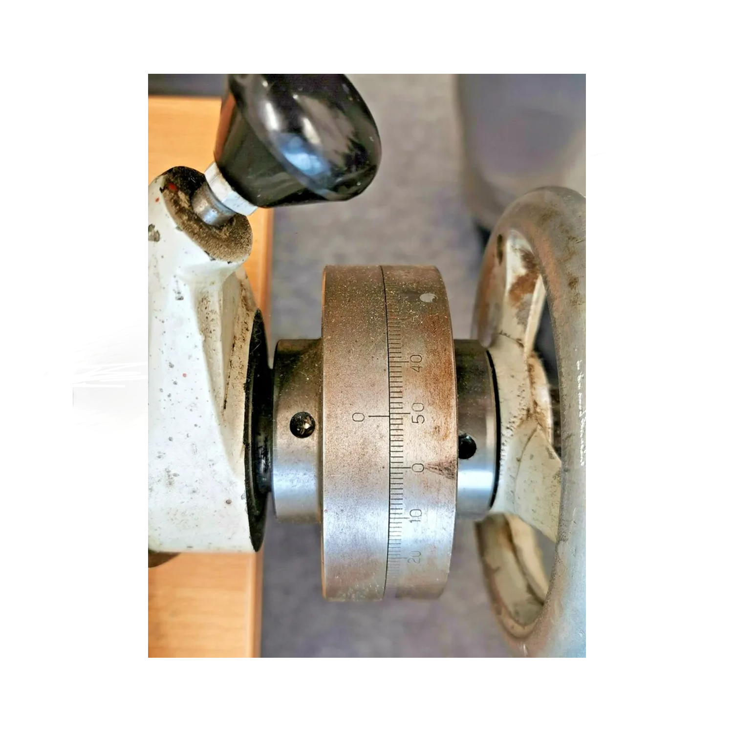 USED 10" JONES AND SHIPMAN ROTARY TABLE HORIZONTAL USED HEAVY DUTY - Image 6