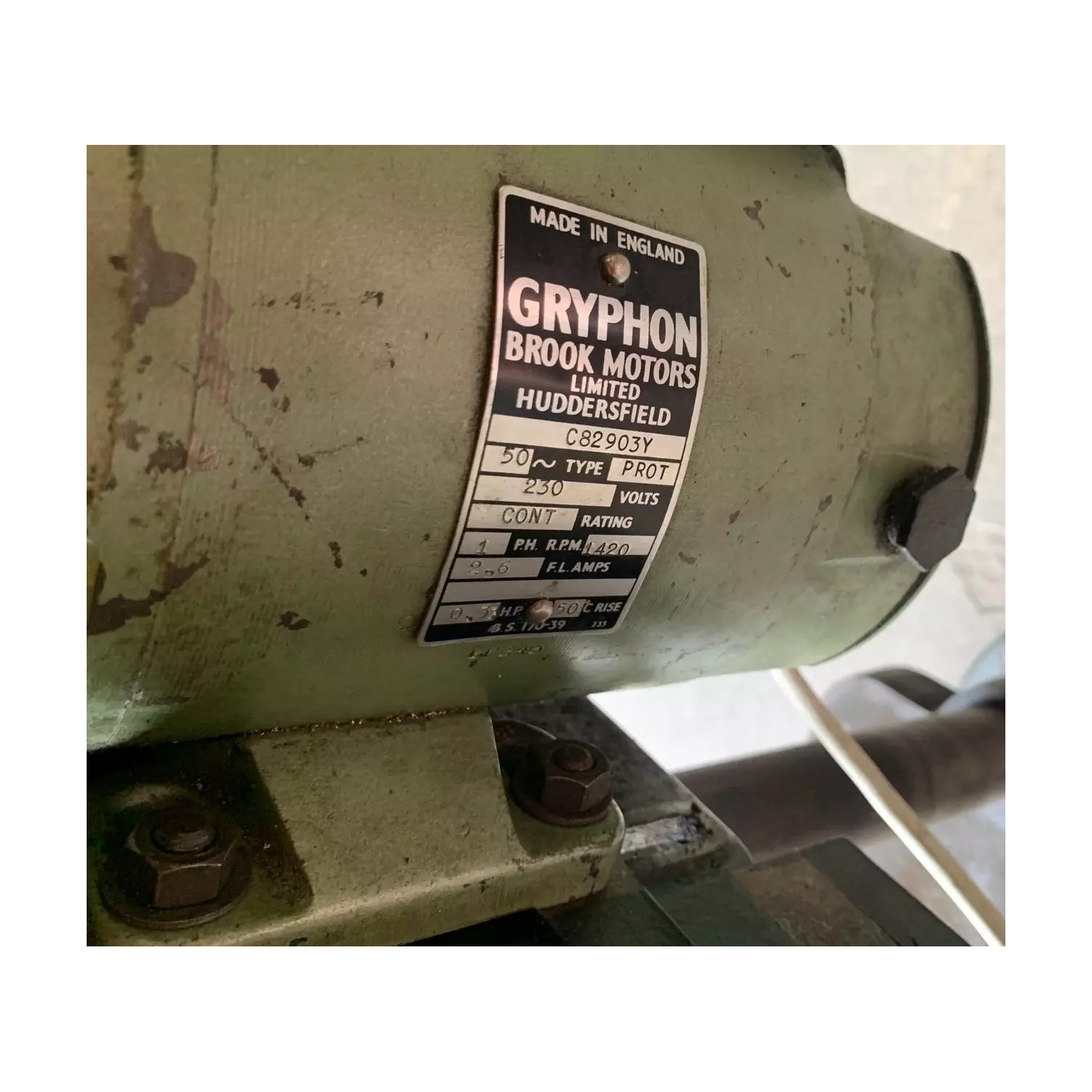 Used bench drill walker turner the driver drill 240v - Image 3