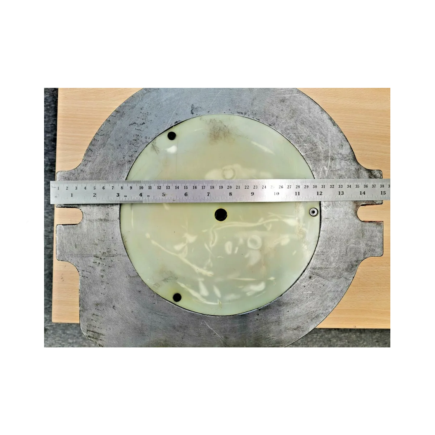 USED 10" JONES AND SHIPMAN ROTARY TABLE HORIZONTAL USED HEAVY DUTY - Image 4