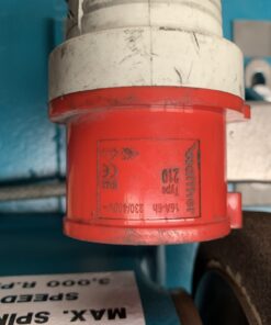 Alternative view of Wadkin floor standing grinder 3 phase bench grinder