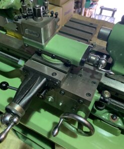 Myford Super 7 lathe with gearbox power cross feed motor switch cabinet imperial - Image 6