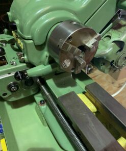 Myford Super 7 lathe with gearbox power cross feed motor switch cabinet imperial - Image 15