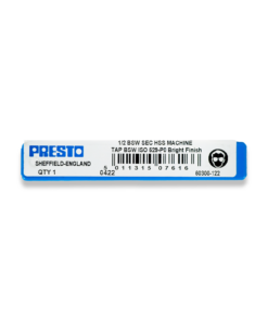 PRESTO 1/2" x 12TPI BSW SECOND TAP