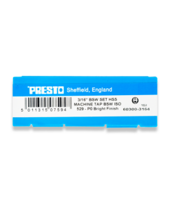 PRESTO 3/16" x 24TPI BSW HSS SET OF 3 TAPS