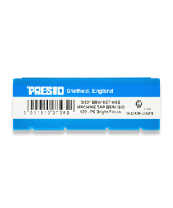 PRESTO 3/32" x 48TPI BSW HSS SET OF 3 TAPS