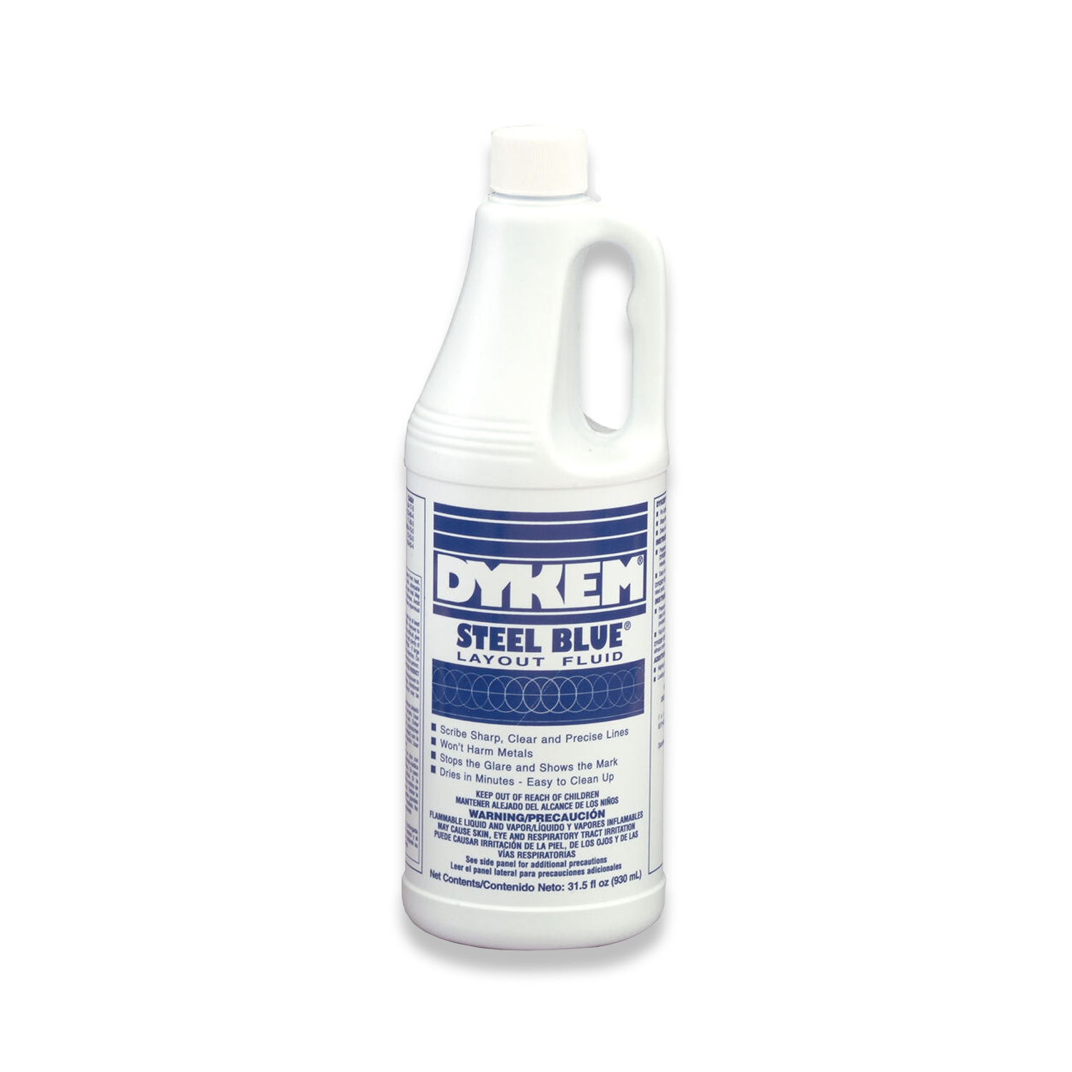 DYKEM Engineers Steel Blue Layout Fluid 32oz | 930ml Bottle 80600