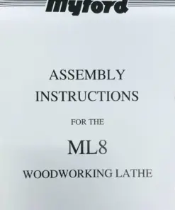 MANUAL FOR ML8 LATHE