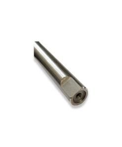Alternative view of Between centres lathe boring bar 13" long with toolsteel, requires some machining