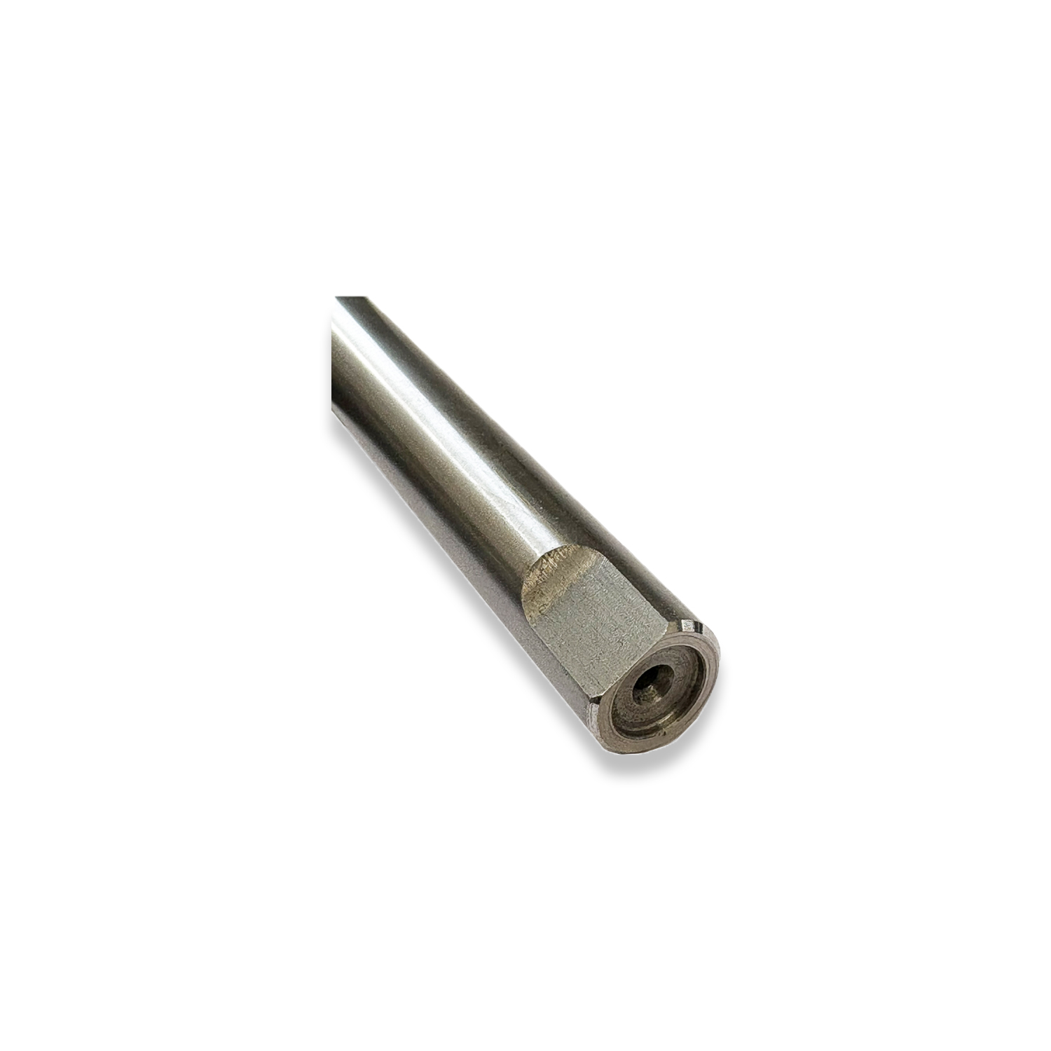 Between centres lathe boring bar 13" long with toolsteel, requires some machining - Image 2
