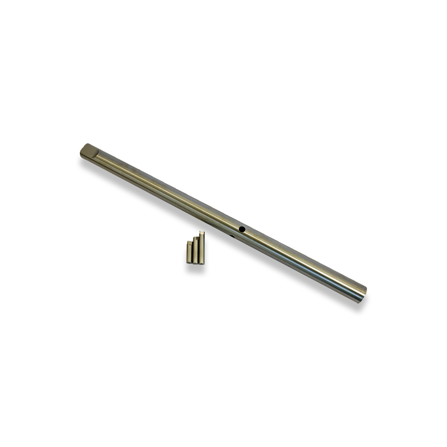 Between centres lathe boring bar 13" long with toolsteel, requires some machining