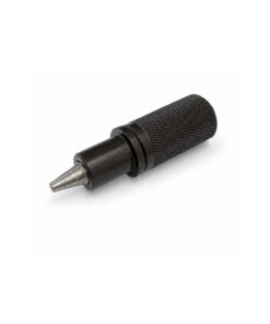 Gearbox selector knob with plunger spring housing knob circlip